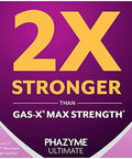 Phazyme Ultimate Gas Bloating Relief Works In Minutes 500 Mg Simethicone Fast Gels 20 Count & Beano Ultra 800 Gas Prevention And Digestive Enzyme Supplement 100 Count