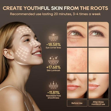 Morfone Red Light Therapy For Face 4 Modes Led Face Mask Light Therapy With Timing Function Near-Infrared 850Nm Red Light Therapy For Home Use For Women Girls