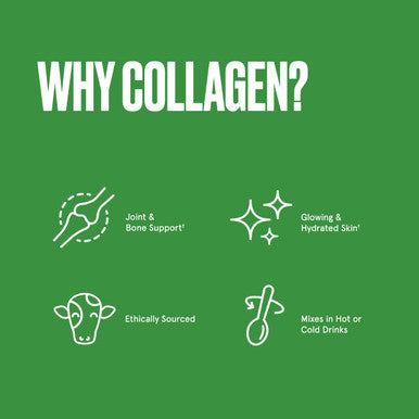 Bulletproof Unflavored Collagen Peptides Powder, 42.3 Ounces, Grass-Fed Collagen Protein And Amino Acids For Skin, Bones And Joints
