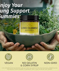 Herbamama Potassium Iodine And Lung Cleanse Kit - Bundle Of Iodine Gummies & Lung Cleanse Complex Gummies - Vegan Non Gmo - 2 Pack