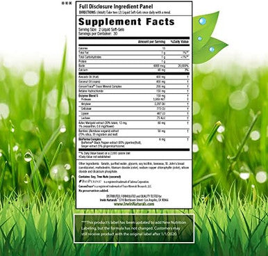 Irwin Naturals Biotin6000 Supports Healthy Skin Hair & Nails 60 Liquid Softgels Strength + Protection With High Potency 6000 Mcg Bamboo Avocado Coconut & More Maximum Absorption