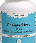Vitacost Ferrochel Iron 18 mg 120 Capsules