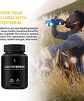 Humanx Lactoferrin 500Mg Powerful Serving Size (Gluten Non Gmo Soy Supplements) A Component In Colostrum Usa Made Supports Healthy Immunity Iron Utilization & Absorption