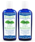 Ecodent Alcohol Mouthwash Mint Ultimate Essential Mouthcare Oral Care Mouth Wash For Adults Baking Soda Mouth Rinse With Coq10/Herbs/Essential Oils 8 Fl Oz (Pack Of 2)