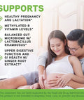 Davinci Labs Daily Best Prenatal With Probiotics Prenatal Multivitamin & Multimineral Helps Support Prenatal Health With Folate Choline Iron & More 60 Capsules (30Day Supply)
