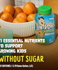 Flintstones Multivitamins for Kids Sugar Free Kids Multivitamin Gummies with Vitamins A C E B6 and B12 Raspberry Flavored Gummy Vitamins 60 Count