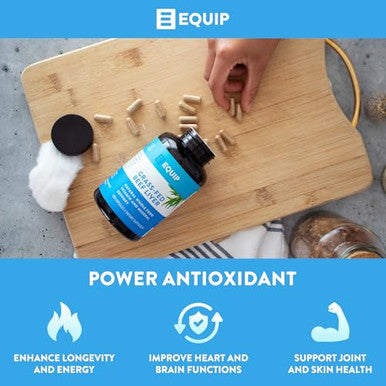 Equip Foods Grass Fed Beef Liver 180 Capsules
