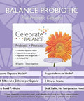 Celebrate Vitamins CelebrateONE Bariatric Multivitamin 18mg Iron and Balance Probiotic + Prebiotic Capsules Bundle Supports Digestive Health Iron Levels and Maximum Nutrient Absorption for Bariatric P