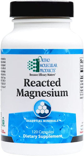 Ortho Molecular - Reacted Magnesium- 120 Capsules