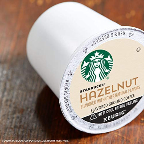 Starbucks Flavored K-Cup Coffee Pods ÃƒÂ¢Ã¢â€šÂ¬Ã¢â‚¬Â Hazelnut for Keurig Brewers ÃƒÂ¢Ã¢â€šÂ¬Ã¢â‚¬Â 1 box (10 pods)