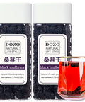 DOZO Dried Black Mulberries 15.5oz/440g Black Mulberry Large Sun-dried Mulberries Vegan SnackÃ¯Â¼â€ Baking No sugar add Ã¦Â¡â€˜Ã¨â€˜Å¡Ã¥Â¹Â² Ã©Â»â€˜Ã¦Â¡â€˜Ã¨â€˜Å¡