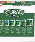 Curad Assorted Bandages Variety Pack 300 Pieces Including Antibacterial Heavy Duty Fabric and Waterproof Bandages