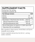 Thorne - Super Epa Pro - Omega-3 Fish Oil Supplement With Epa & Dha From Sustainably Sourced Cold-Water Fish - Promotes Blood Lipid Support - Third-Party Certified - Gluten & Dairy-Free 120 Softgels