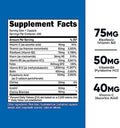 Nutricost High Potency Vitamin B Complex 462Mg 240 Capsules (2 Bottles) With Vitamin C