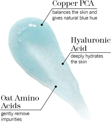 This Works Deep Sleep Overnight Cleanser, with Oat Amino Acids & Hyaluronic Acid to Gently Exfoliate & Rehydrate, Clinically Proven to Reduce Redness, 100ml