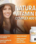 BRONSON Natural Vitamin E Complex - 400 IU - 250 Softgels