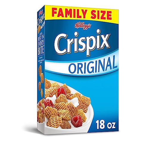 Kellogg's Breakfast Cereal, Frosted Mini-Wheats, Little Bites, Original, Low Fat, Excellent Source of Fiber, 15.2 oz Box