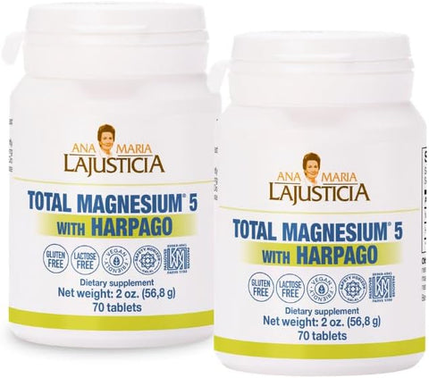Ana MaraA Lajusticia Total Magnesium 5 With Harpago 70 Tablets By Ana Maria Lajusticia Gluten And Vegan Friendly (2)