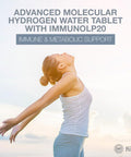 Drink Hrw Harmony Advanced Molecular Hydrogen Water Tablet + Immunolp20 Magnesium. Metabolic Support, Energy Boost, Cognitive Function, Stress Resilience. 30 Fast Dissolving Tablets, Unflavored