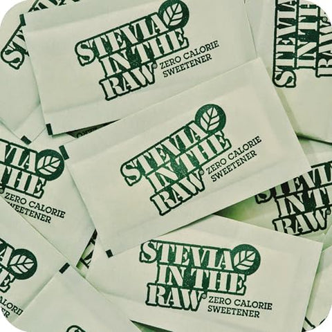 Stevia In The Raw Stevia Sweetener Packets 200 Ct Box 1 Pack Zero Calorie Stevia Sugar Substitute Packets No Erythritol or Artificial Flavors Vegan Gluten Free Kosher Low Glycemic Index