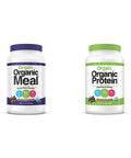 Orgain Organic Plant Based Meal Replacement Powder, Creamy Chocolate Fudge & Organic Plant Based Protein Powder, Creamy Chocolate Fudge - Vegan, Low Net Carbs