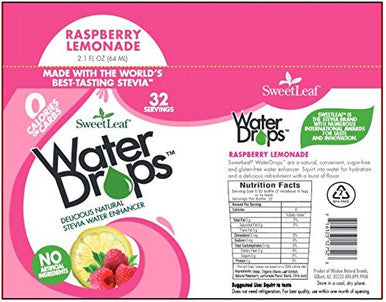 Sweetleaf Water Drops Raspberry Lemonade 2.1 Ounce