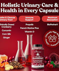 Eu Natural 9-In-1 Killer Cranberry Pills For Women Uti Defense Blend With Clinically Studied Ingredients 9 Extract Urinary Tract Supplement Pine Bark, Propolis, Vitamin D & More 60 Fast-Acting Capsules
