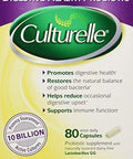 Culturelle Digestive Health Probiotic 2 Boxes 80 Capsules Each
