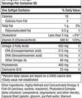 Purity Products Triple Action Omega3 Super Pill 60 Softgels