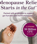 Smnutrition Menopause Support With Prebiotics And Probiotics For Women Hormone Balance Hot Flashes & Night Sweats 50 Billion Cfu Dim & Black Cohosh Triple Action Menopause Supplements For Women 30 Ct