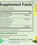 Nad+ Supplement 910Mg - Liposomal Nicotinamide Riboside, Resveratrol, Quercetin, Nad Supplement Vitamin D3, Vitamin C - Cellular Energy, Repair And Aging For Men And Women, 120 Capsules