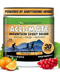 Acli-Mate High Altitude Electrolyte Powder (1 Tub, Orange) | Mountain sport hydration drink mix supporting altitude acclimatization, energy & recovery for running, hiking, cycling & more