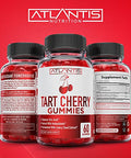 Atlantis Nutrition 60 Tart Cherry Gummies + 60 Magnesium Citrate Gummies