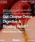 Leafstory Yerba Mate & Acv Blend Reset Jelly Supplement 15 2 Sticks Support Gut Cleanse Detox & Metabolism