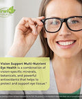 Irwin Naturals Vision Sharp Multinutrient Eye Health 42 Liquid Softgels Pack Of 2 With Lutein Bilberry & Omega3S 42 Total Servings