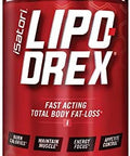 Isatori Lipo-Drex Fat Loss Thermogenic Formula - Fast Acting Weight Loss -Appetite Suppressant (60 Capsules) L-Carnitine Liquid Fat Burner And Metabolism Activator- Mixed Berry (32 Servings)