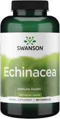 Swanson Echinacea 400 Milligrams 180 Capsules