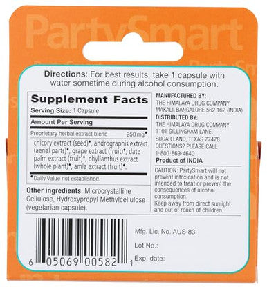 Himalaya Partysmart Sgl 1 Ct