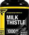 Primaforce Milk Thistle 180 Capsules 1000Mg Equivalent - Gluten Free, Non-Gmo Dietary Supplement, From 250Mg Of 4:1 Extract