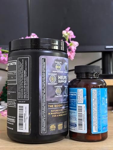 BioEmblem Triple Magnesium Complex and Creatine Monohydrate Powder