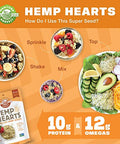 Manitoba Harvest Hemp Hearts Raw Shelled Hemp Seeds, 1lb; with 10g Protein & 12g Omegas per Serving, Non-GMO, Gluten Free - Packaging May Vary