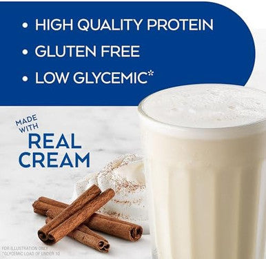Atkins Creamy Cinnamon Swirl Protein Shake 15G Protein 12 Count And Atkins Endulge Peanut Butter Cups 20 Count Bundle