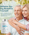 Liposomal Nad Supplement, Highest Nad+ Potency For Anti-Aging, Energy, Focus - 4 Pack