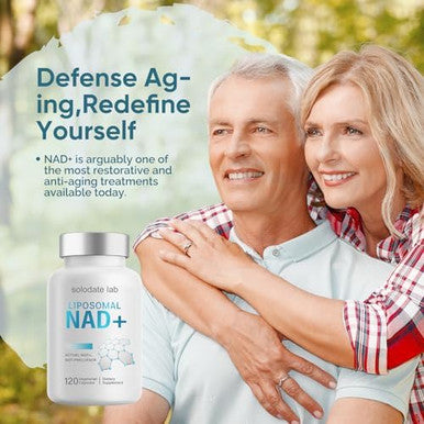 Liposomal Nad Supplement, Highest Nad+ Potency For Anti-Aging, Energy, Focus - 4 Pack