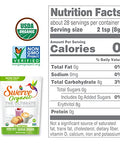 Swerve Organic Monk Fruit All-Purpose Granular Sugar Replacement Sweetener, 8 Ounce Bag (Pack of 2)