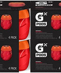 Gatorade Gx Hydration System NonSlip Gx Squeeze Bottles Or Gx Sports Drink Concentrate Pods 4 Count (Pack of 4)