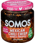 Somos, Chili Crisp Salsa Macha With Dried Fruit, 6.5 Ounce