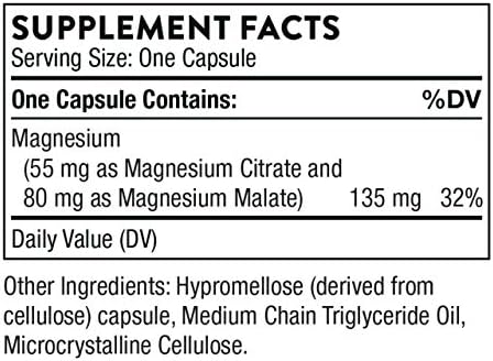 Thorne Magnesium Citramate and Vitamin D5000 Duo Heart Bones Muscles 60 To 90 Servings