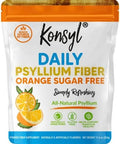Konsyl Daily Psyllium Fiber Powder Stick Packs Onthego Fiber Supplement Powder Convenient Allnatural Soluble Fiber Gluten & Sugar Vegan & Keto 30 Packets