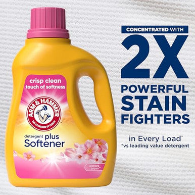 Arm & Hammer Plus A Touch Of Softener 77 Loads Liquid Laundry Detergent 100.5 Fl Oz